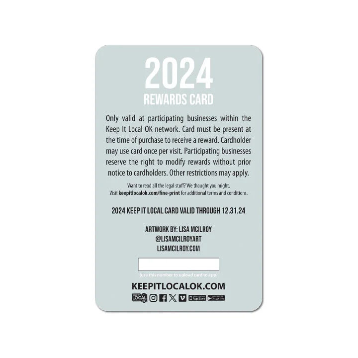 Keep It Local OK Card