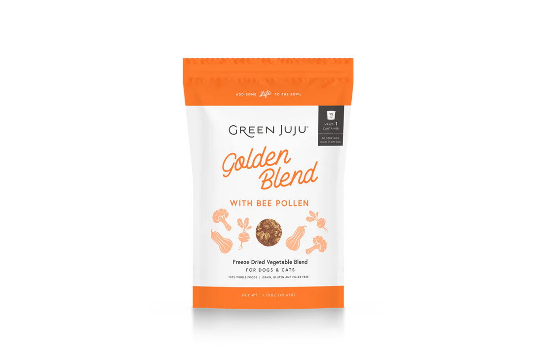 Golden Blend with Bee Pollen - Freeze Dried Vegetable Blend for Dogs & Cats