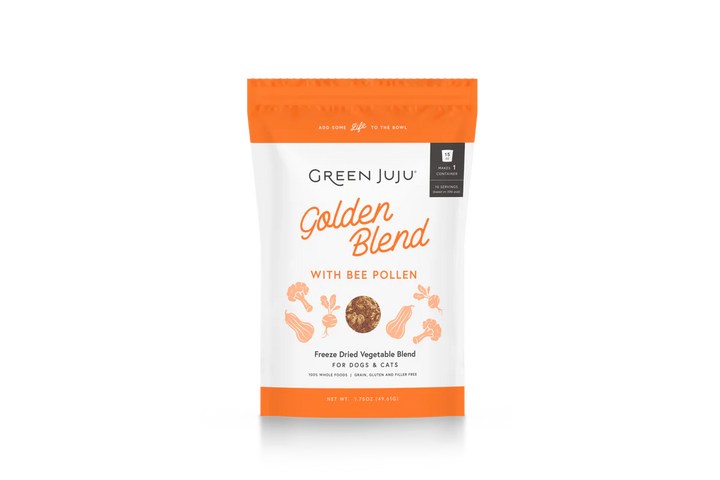 Golden Blend with Bee Pollen - Freeze Dried Vegetable Blend for Dogs & Cats