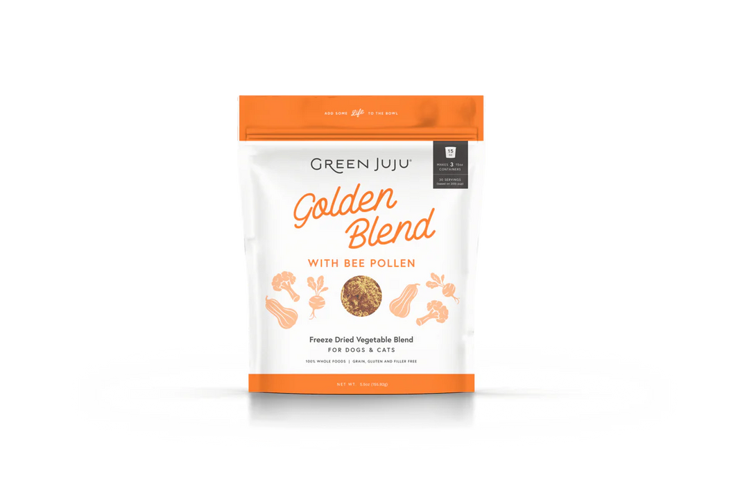 Golden Blend with Bee Pollen - Freeze Dried Vegetable Blend for Dogs & Cats