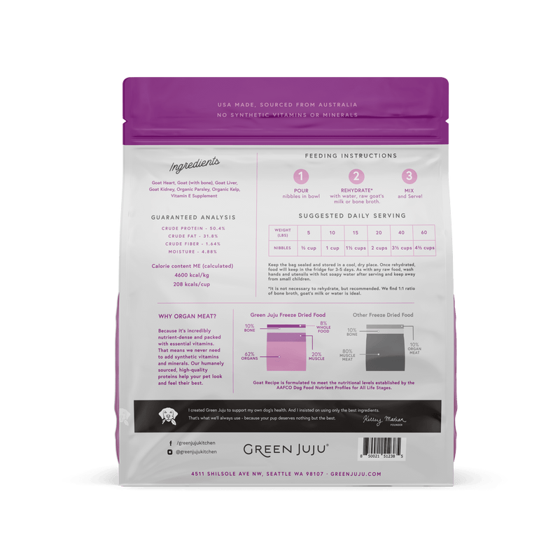Limited Ingredient Freeze-Dried Raw Food for Dogs