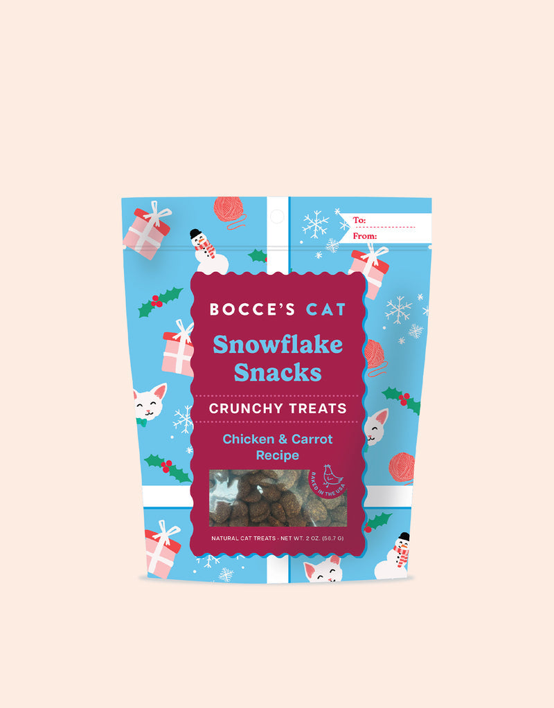 Snowflake Snacks - Holiday Cat Treats