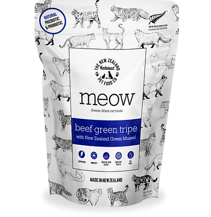 Freeze-Dried Beef Green Tripe with New Zealand Green Mussel
