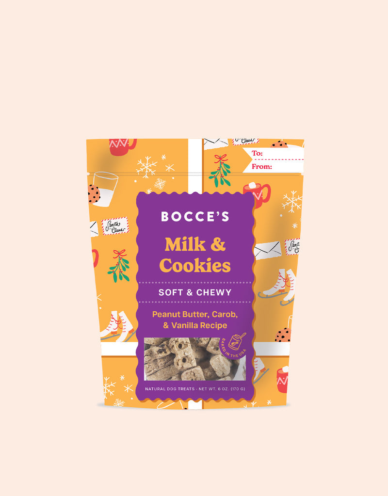 Milk & Cookies - Soft & Chewy Holiday Dog Treats