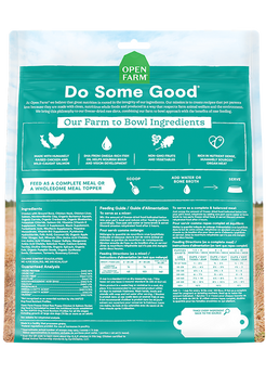 Grain-Free Chicken & Salmon Freeze-Dried Raw Recipe for Puppies (Meal or Mixer, 13.5 oz)