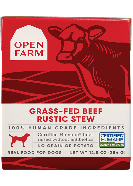 Grass-Fed Beef Rustic Stew Wet Dog Food (12.5 oz)