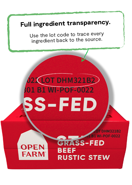 Grass-Fed Beef Rustic Stew Wet Dog Food (12.5 oz)