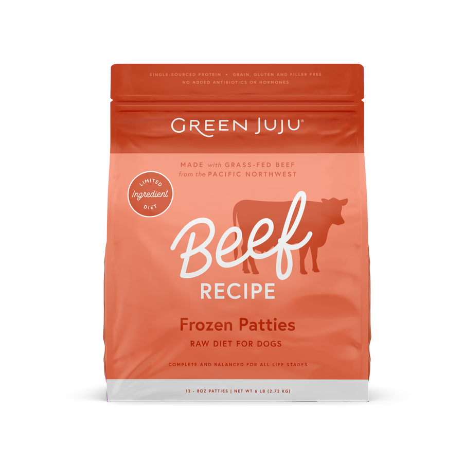 Green Juju Frozen Raw Food for Dogs