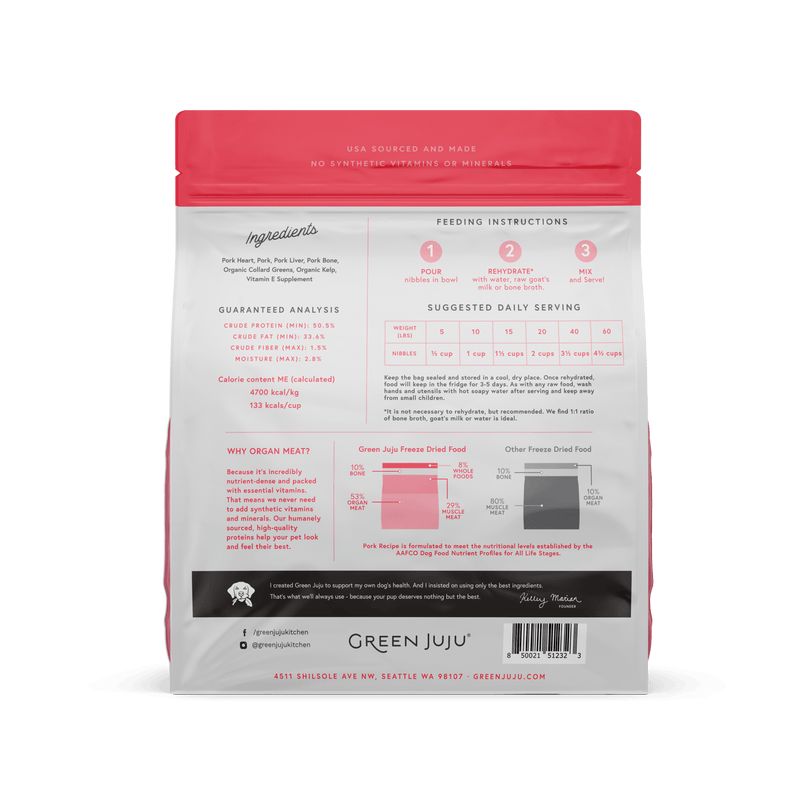 Limited Ingredient Freeze-Dried Raw Food for Dogs