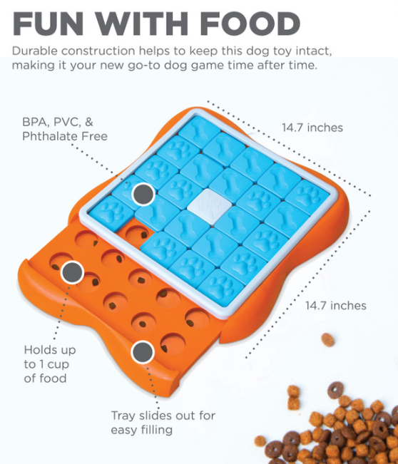 Challenge Slider Interactive Treat Puzzle Dog Toy