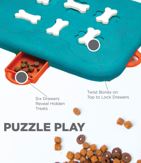 Dog Casino Interactive Treat Puzzle Dog Toy