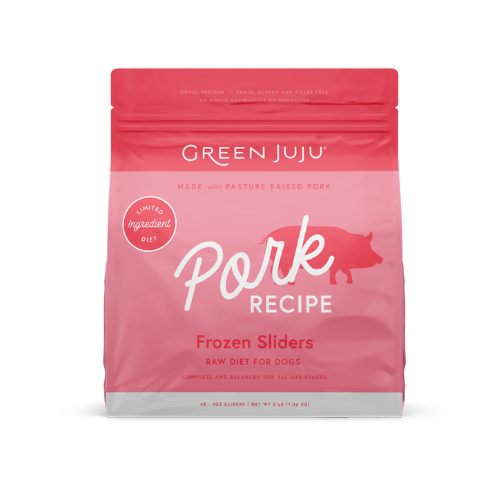 Green Juju Frozen Raw Food for Dogs