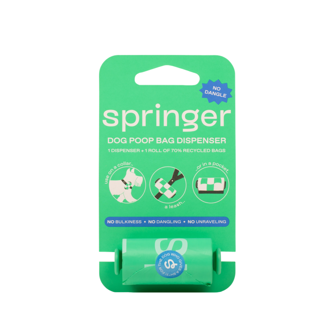Premium Dog Poop Waste Bag Dispenser & Refill Roll