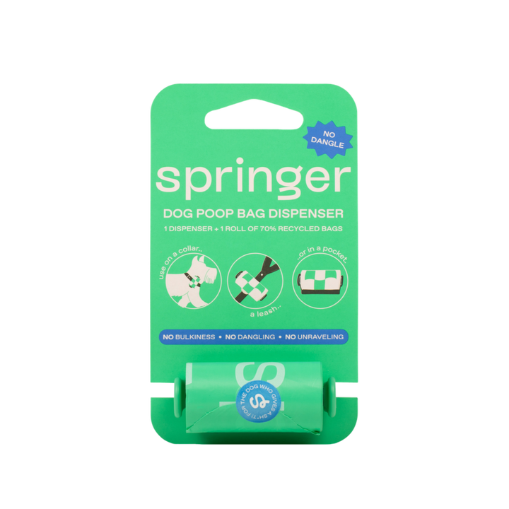 Premium Dog Poop Waste Bag Dispenser & Refill Roll