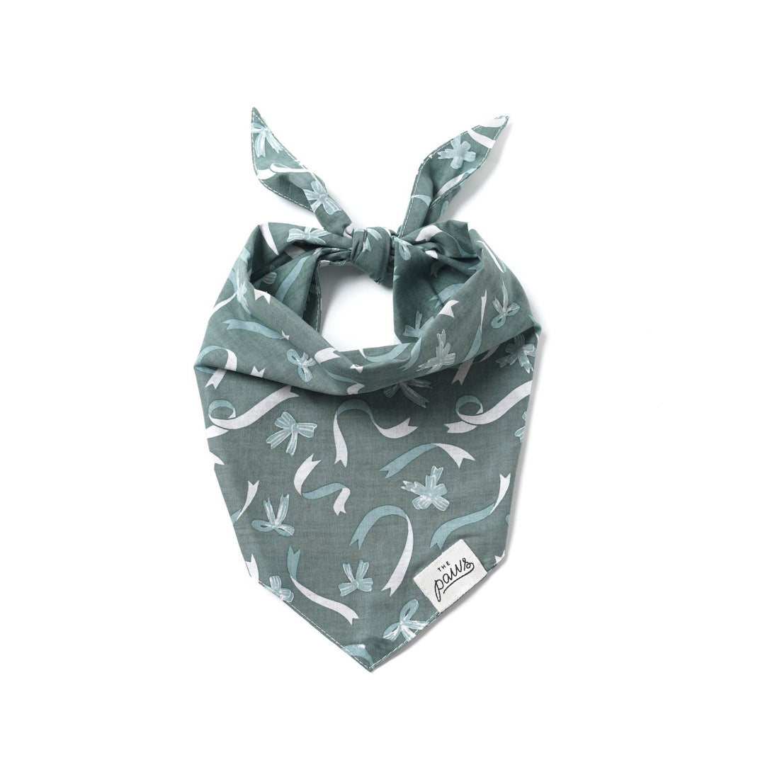 Bows Winter Dog Bandana