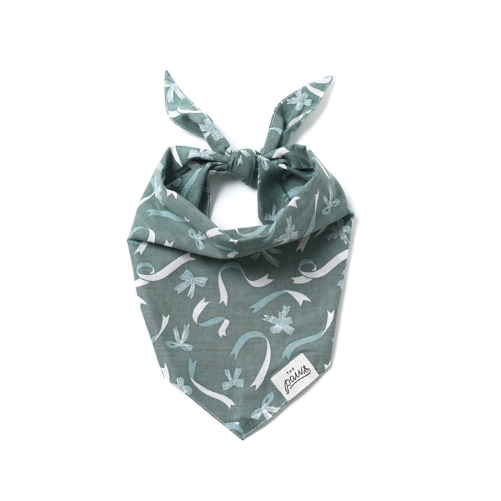 Bows Winter Dog Bandana