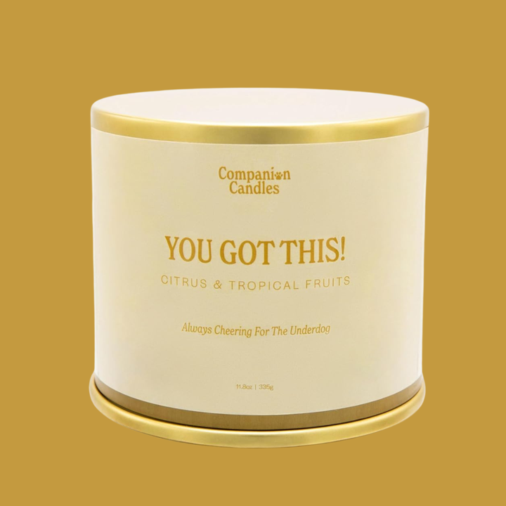 Citrus Coconut-Soy Scented Candle (Pet-Safe)