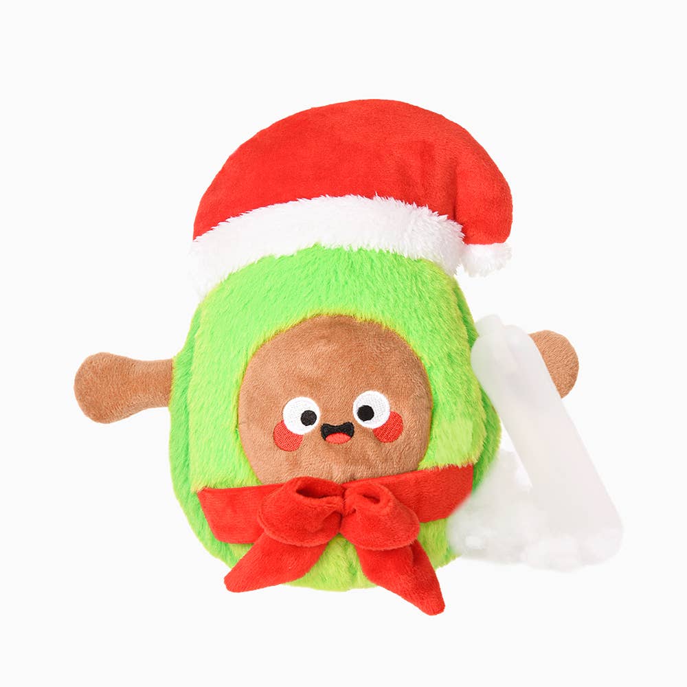Santa Avocado - Plush Toy