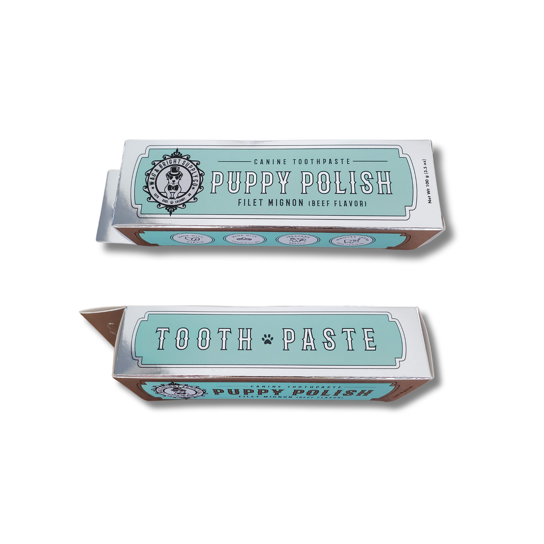 Wag & Bright Puppy Polish Toothpaste 100g