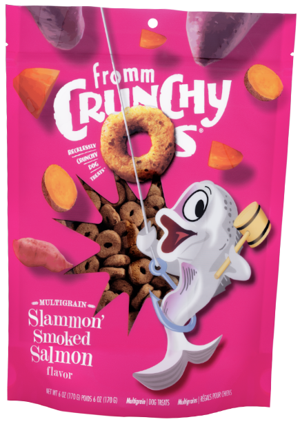Crunchy O's - Slammon Smoked Salmon Flavor