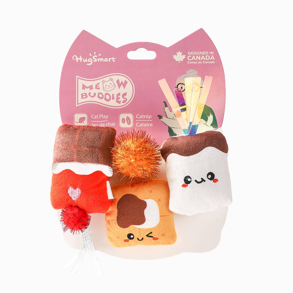 Camping Claws S'mores - Cat Toy Set
