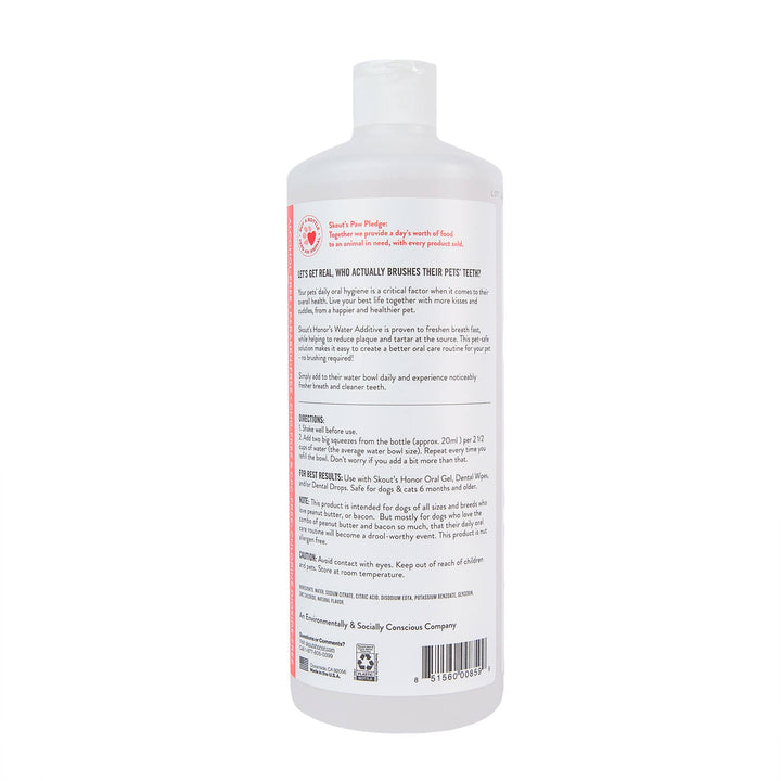 Oral Care Water Additive: PB & Bacon 32 oz
