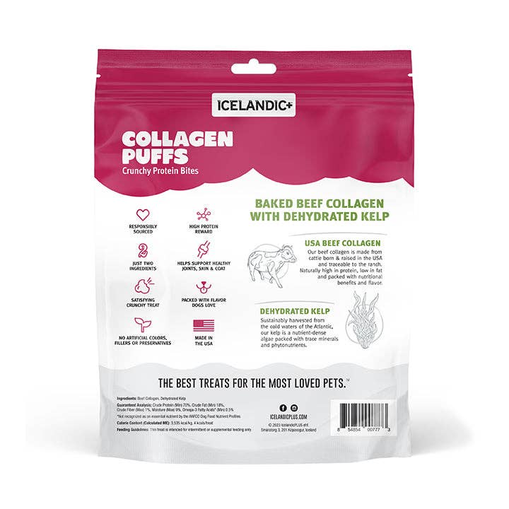 Beef Collagen Puffs with Kelp