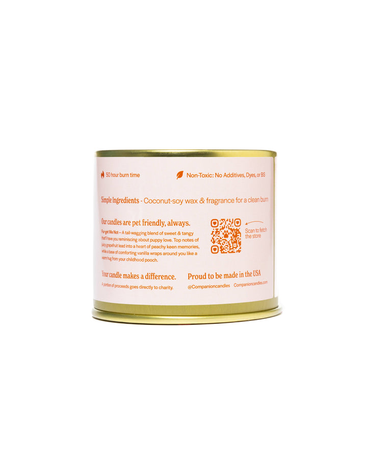 Grapefruit & Vanilla Coconut-Soy Scented Candle (Pet-Safe)