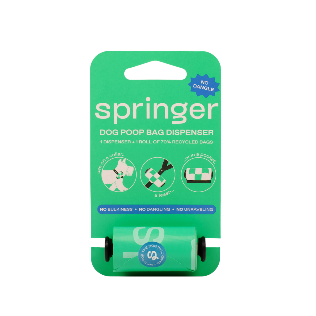 Premium Dog Poop Waste Bag Dispenser & Refill Roll