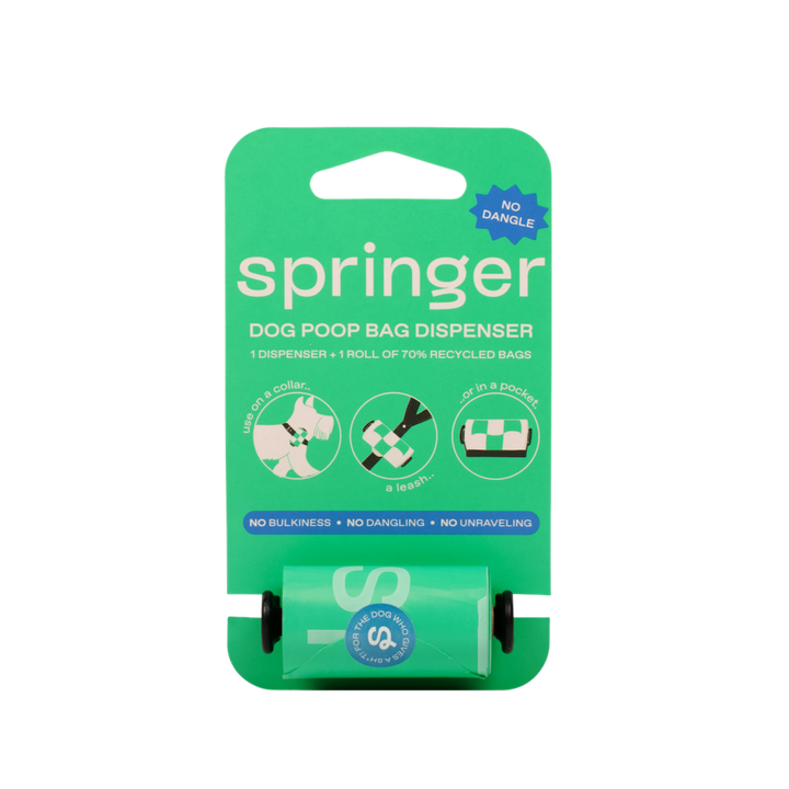 Premium Dog Poop Waste Bag Dispenser & Refill Roll