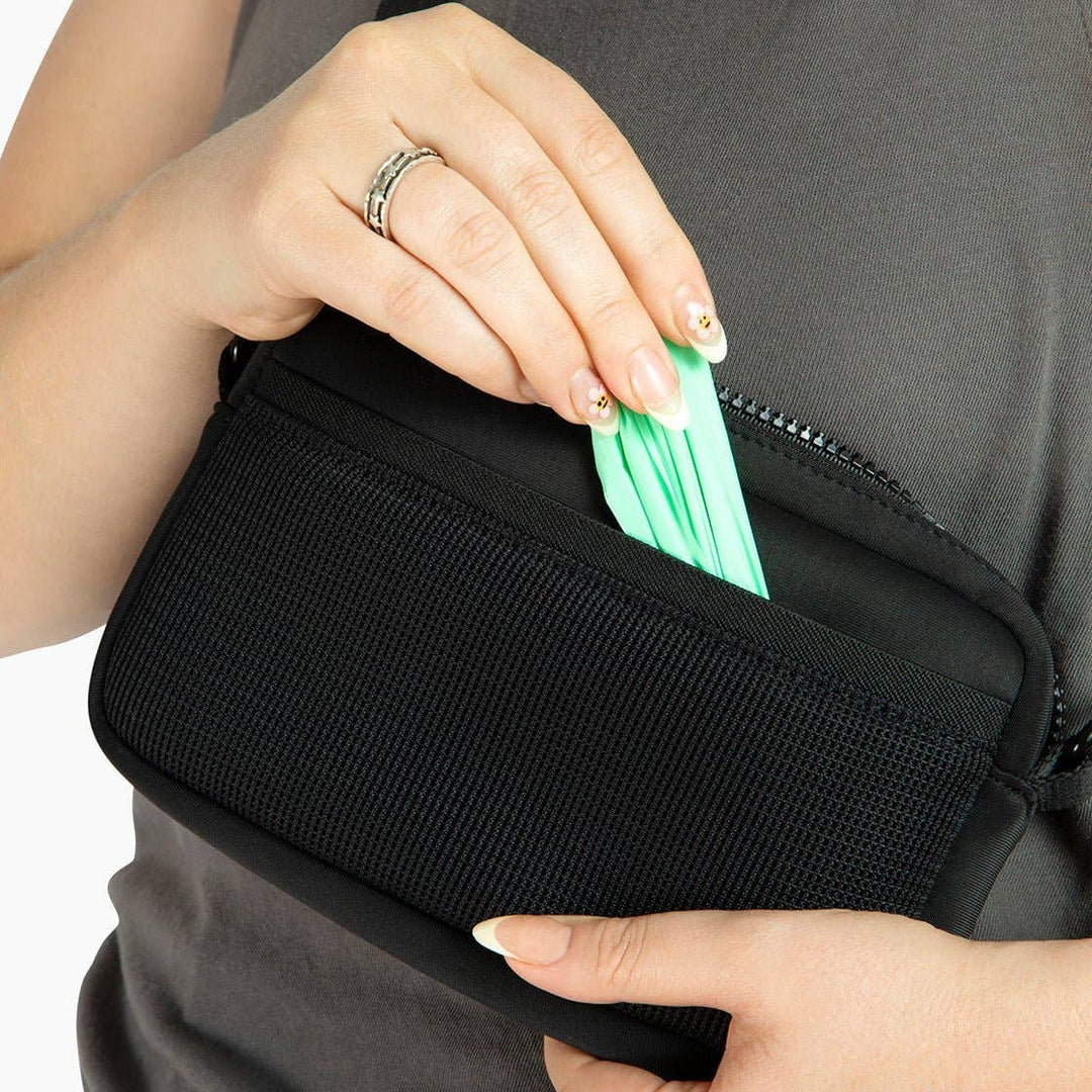Black Crossbody Treat Bag