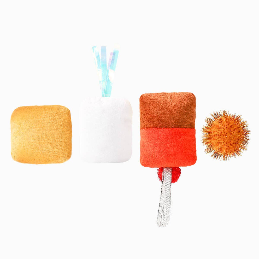 Camping Claws S'mores - Cat Toy Set