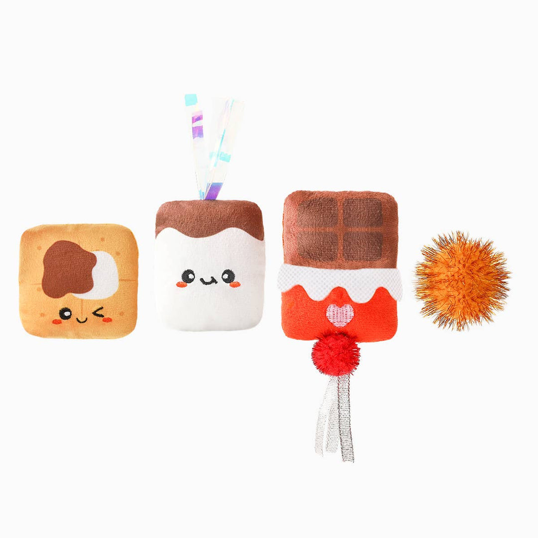 Camping Claws S'mores - Cat Toy Set
