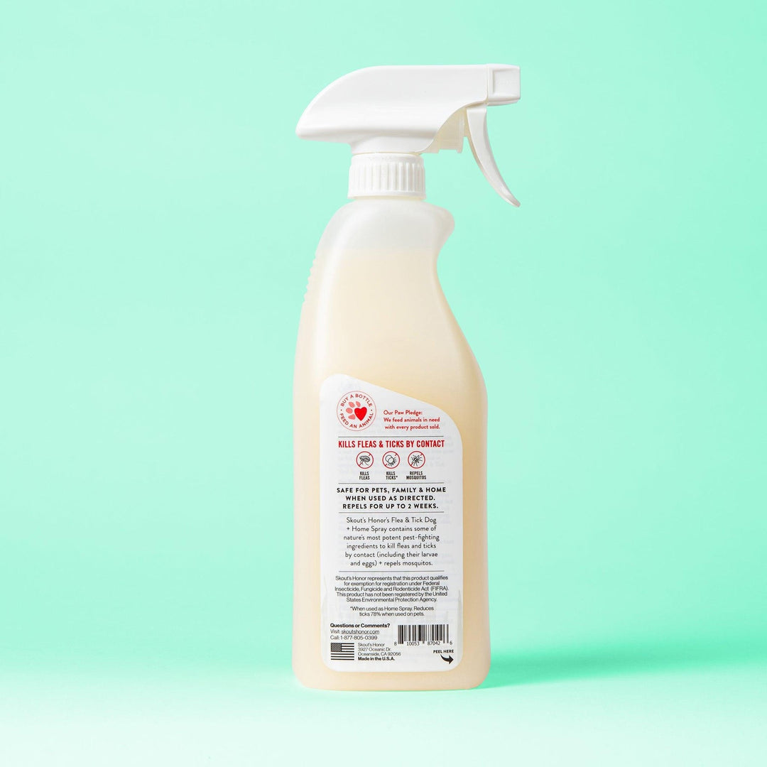 Flea & Tick Spray for Dog + Home