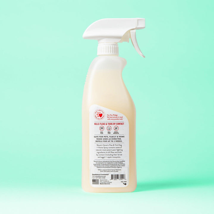 Flea & Tick Spray for Dog + Home