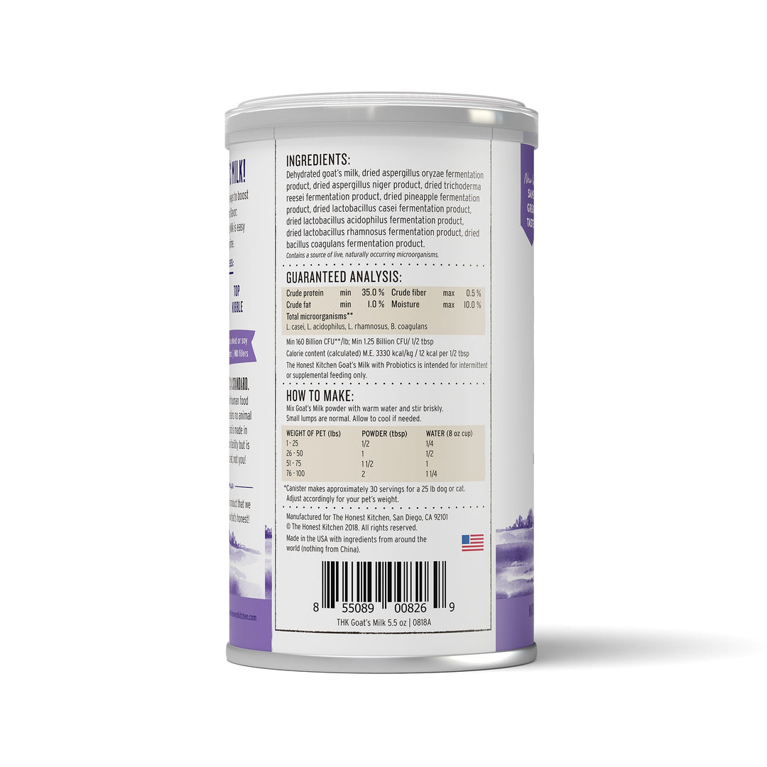 Daily Boosters - Instant Goat's Milk with Probiotics