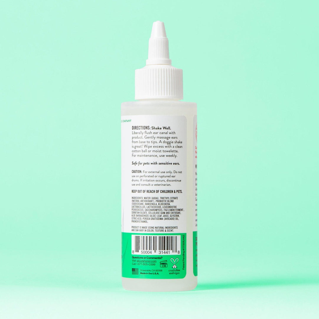 Probiotic Ear Cleaner for Dogs & Cats (4 oz)