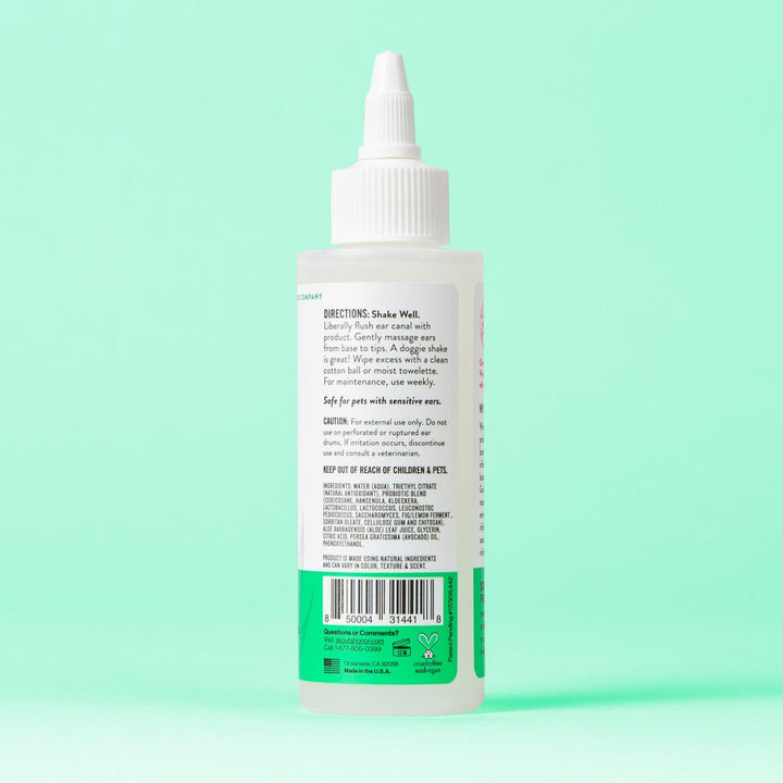 Probiotic Ear Cleaner for Dogs & Cats (4 oz)