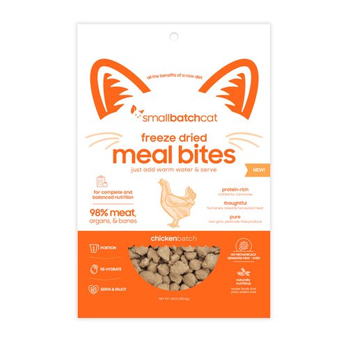 ChickenBatch Freeze-Dried Meal Bites for Cats