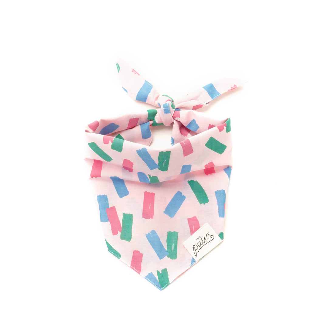 Pink Barkday Funfetti Bandana
