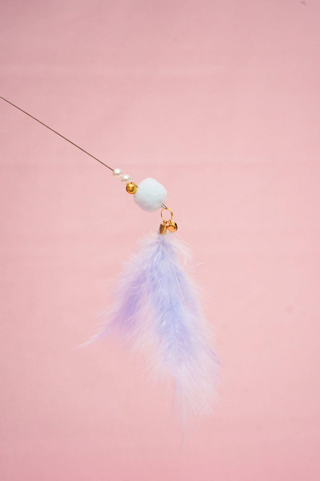 Blue Feather Dancer - Cat Teaser Toy