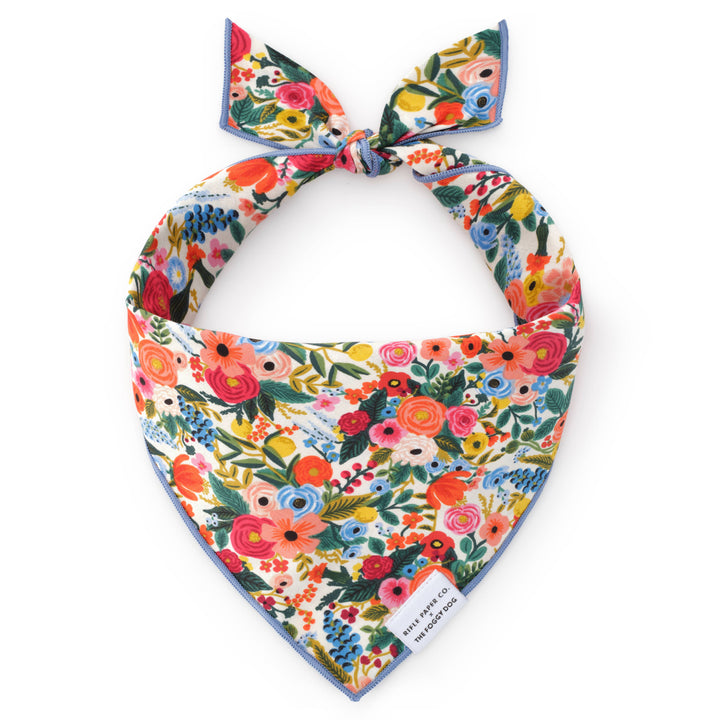 Rifle Paper Co. x The Foggy Dog Garden Party Bandana