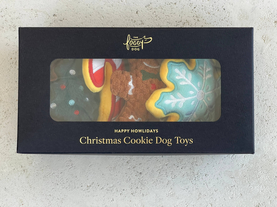 Christmas Cookie Dog Toys