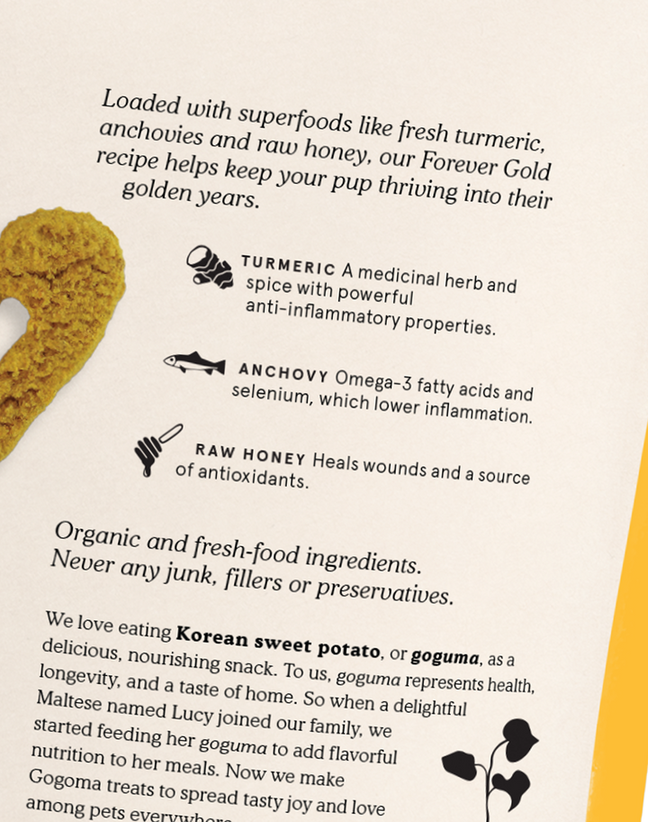 GOGOMA Whole Food Sweet Potato Dog Treats