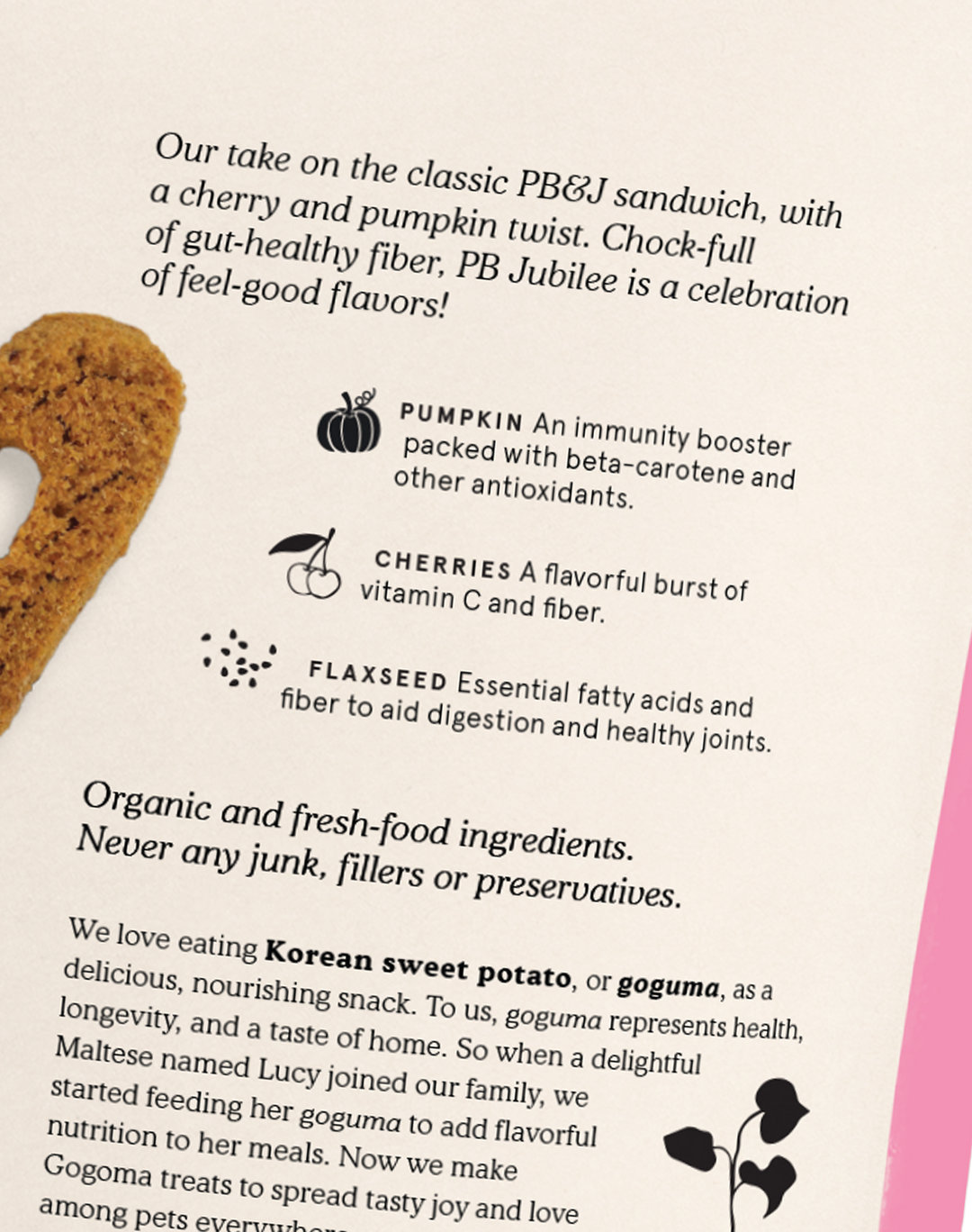 GOGOMA Whole Food Sweet Potato Dog Treats