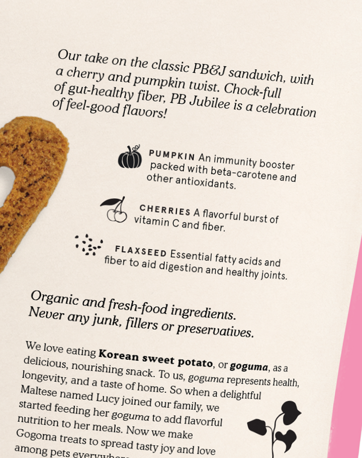 GOGOMA Whole Food Sweet Potato Dog Treats