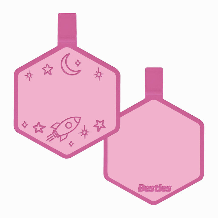 Space Cadet Silicone Dog ID Tag