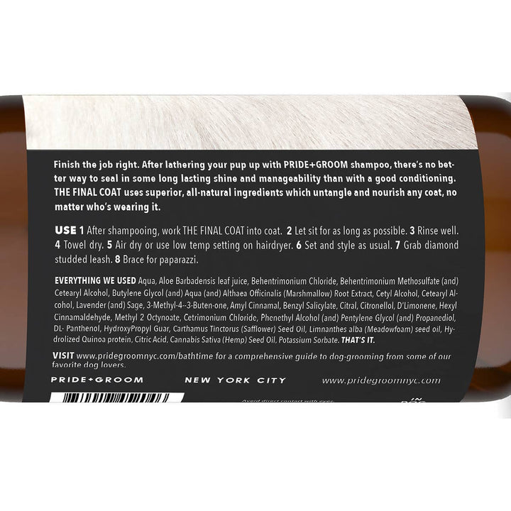 THE FINAL COAT | CONDITIONING PERFECTION FOR EVERY DOG