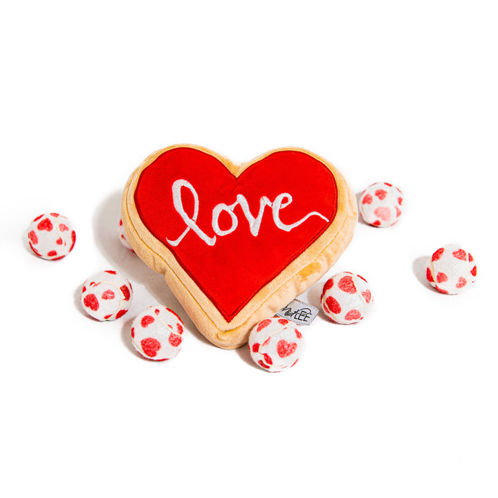 Midlee Red Heart Love Sugar Cookie