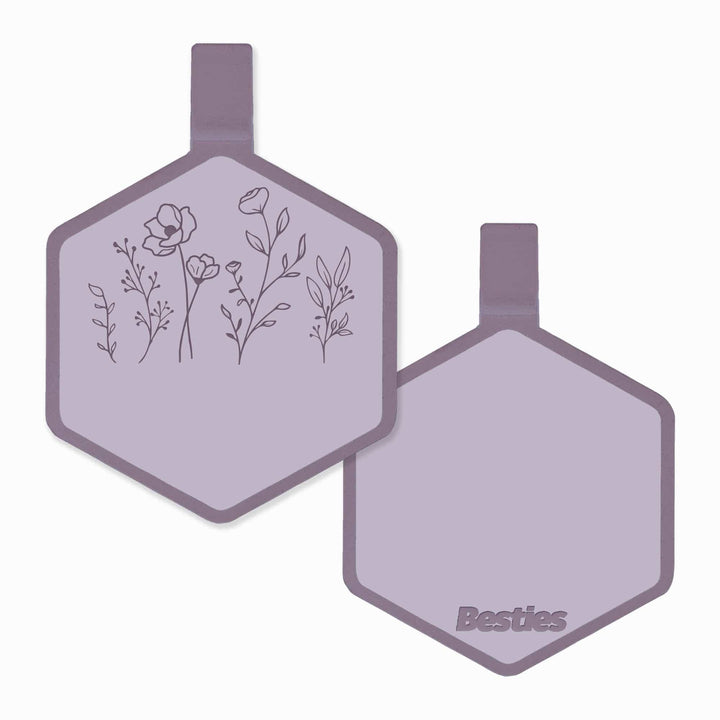 Wildflowers Silicone ID Tag